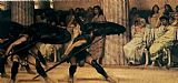 A Pyrrhic Dance by Sir Lawrence Alma-Tadema